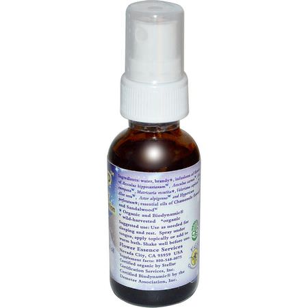 Flower Essence Services, Flora-Sleep, Flower Essence & Essential Oil, 1 oz (30 ml):سليب, ملاحق