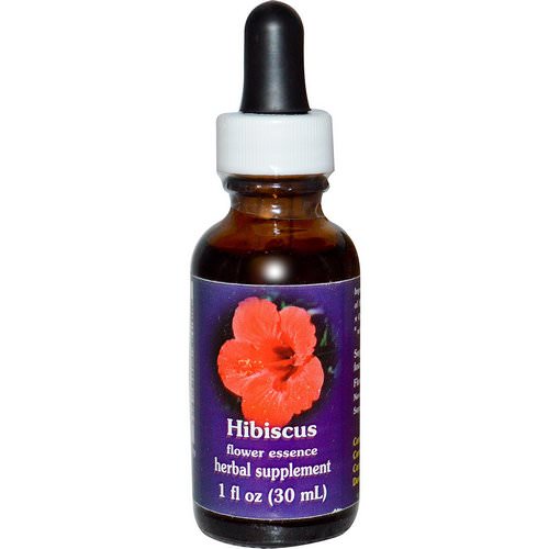 Flower Essence Services, Hibiscus, Flower Essence, 1 fl oz (30 ml) فوائد
