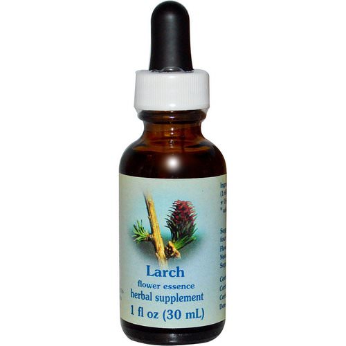 Flower Essence Services, Larch, Flower Essence, 1 fl oz (30 ml) فوائد