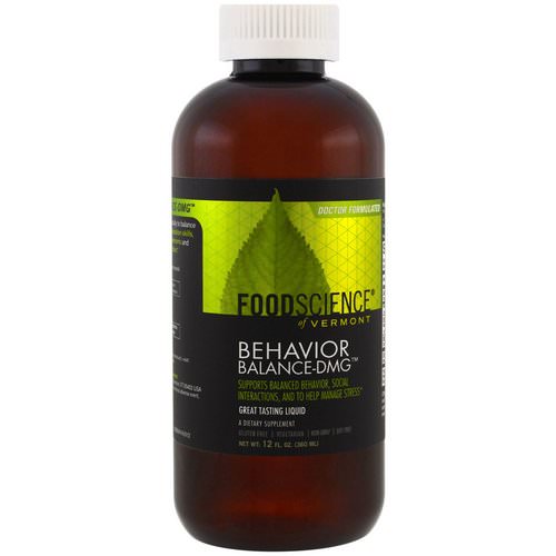 FoodScience, Behavior Balance-DMG Liquid, 12 fl oz (360 ml) فوائد