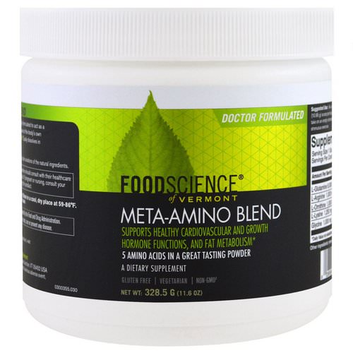 FoodScience, Meta-Amino Blend, 11.6 oz (328.5 g) فوائد