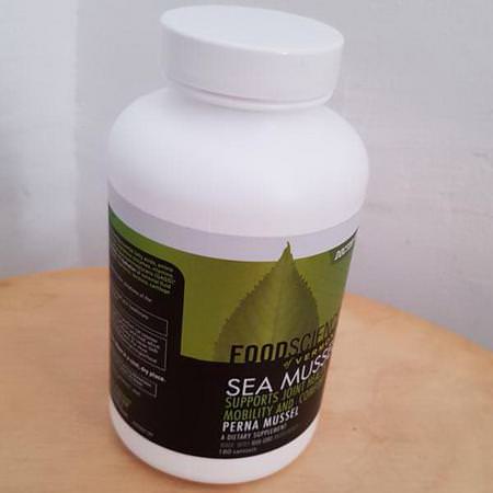 FoodScience Sea Mussel - Sea Mussel, Joint, Bone, المكملات