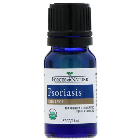 Forces of Nature Psoriasis Homeopathy Formulas - المعالجة المثلية, الأعشاب, الصدفية, علاج الجلد