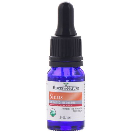 Forces of Nature Nasal Sinus Supplements Homeopathy Formulas - المعالجة المثلية, الأعشاب, المكملات الجيبية, الأنف