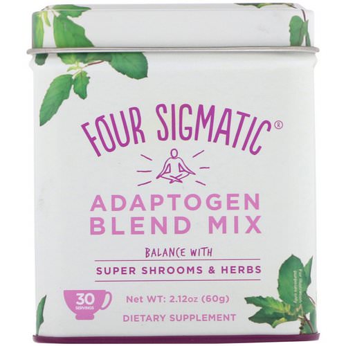 Four Sigmatic, Adaptogen Blend Mix, Balance with Super Shrooms & Herbs, 2.12 oz (60 g) فوائد