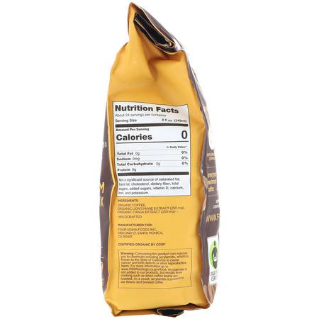 Four Sigmatic, Mushroom Coffee Mix, Dark Roast Ground, 12 oz (340 g):بديل قه,ة عشبية, قه,ة