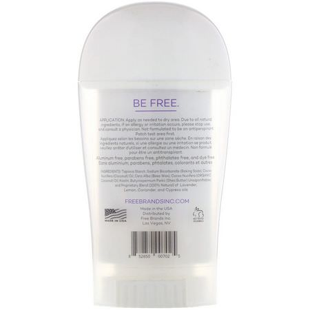 Freedom, Deodorant, Lavender Citrus, 1.9 oz (55 g):مزيل عرق, حمام