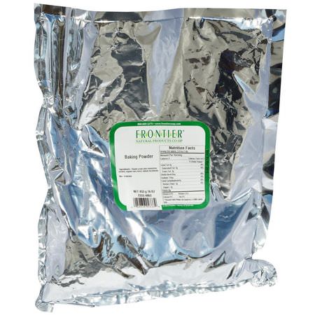 Frontier Natural Products, Baking Powder, 16 oz (453 g):الص,دا, مسح,ق الخبز