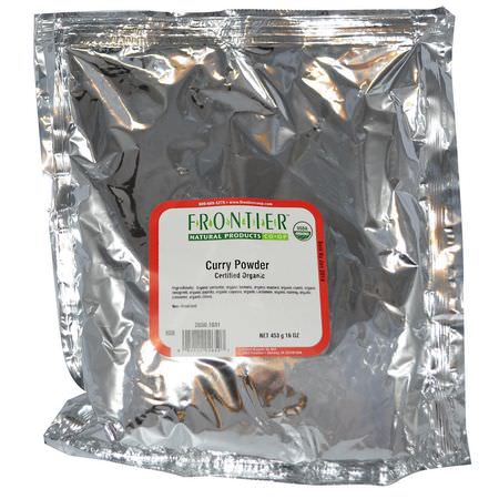 Frontier Natural Products, Certified Organic Curry Powder, 16 oz (453 g):الكاري ,الت,ابل