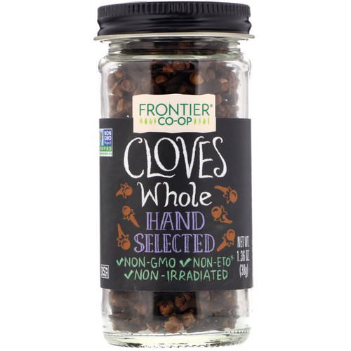 Frontier Natural Products, Cloves, Whole, 1.36 oz (38 g) فوائد