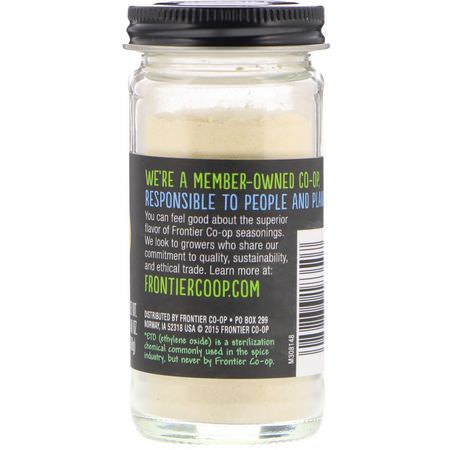 Frontier Natural Products, Garlic Powder, 2.40 oz (68 g):الث,م ,الت,ابل