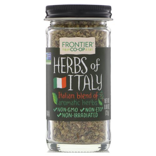 Frontier Natural Products, Herbs of Italy, Italian Blend of Aromatic Herbs, 0.80 oz (22 g) فوائد