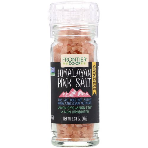 Frontier Natural Products, Himalayan Pink Salt Grinder, 3.38 oz (96 g) فوائد