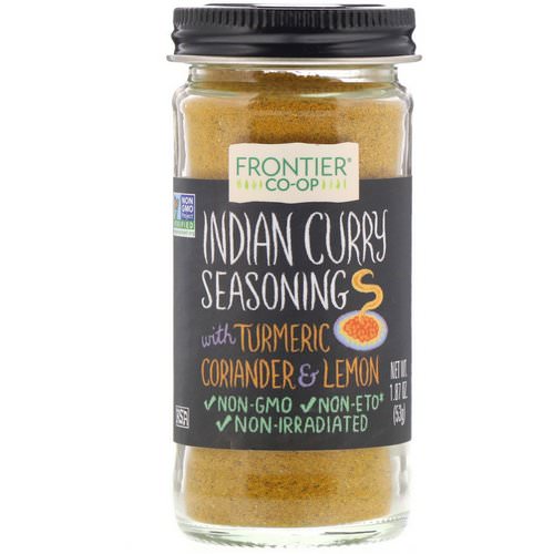 Frontier Natural Products, Indian Curry Seasoning, 1.87 oz (53 g) فوائد