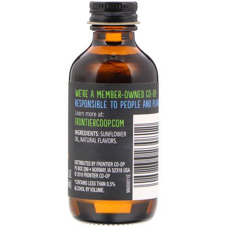 Frontier Natural Products, Maple Flavor, Non-Alcoholic, 2 fl oz (59 ml):مقتطفات, مكسبات طعم