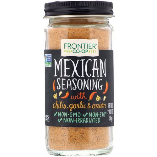 Frontier Natural Products, Mexican Seasoning, With Chilis, Garlic & Onion, 2.00 oz (56 g) فوائد