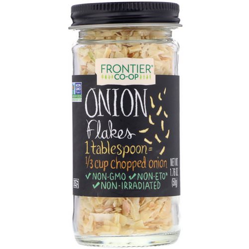 Frontier Natural Products, Onion Flakes, 1.76 oz (50 g) فوائد