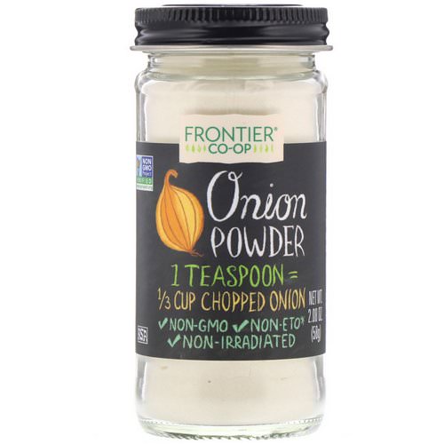Frontier Natural Products, Onion Powder, 2.08 oz (58 g) فوائد