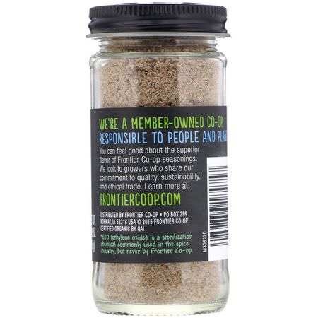 Frontier Natural Products, Organic Cardamom Seed, Ground, 2.08 oz (58 g):الهيل ,الت,ابل