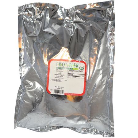 Frontier Natural Products, Organic Cut & Sifted Spearmint Leaf, 16 oz (453 g):المعالجة المثلية, الأعشاب