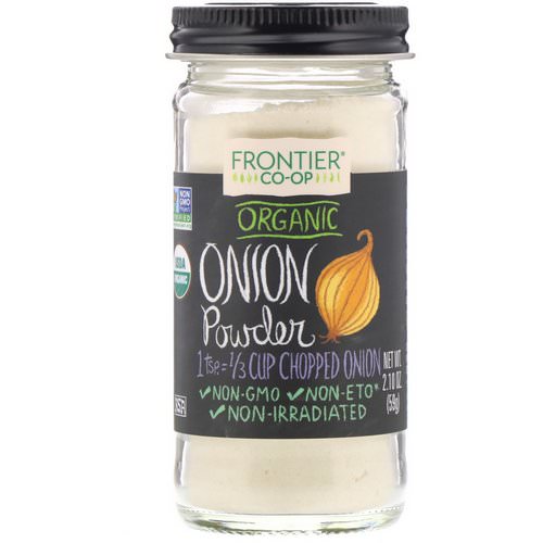 Frontier Natural Products, Organic Onion Powder, 2.10 oz (59 g) فوائد