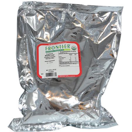 Frontier Natural Products, Organic Powdered Alfalfa Leaf, 16 oz (453 g):البرسيم, المعالجة المثلية