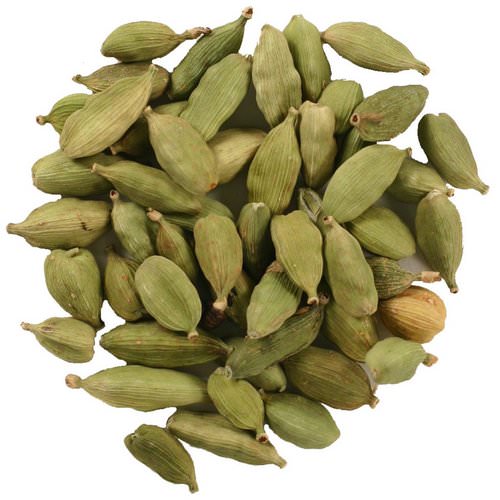 Frontier Natural Products, Organic Whole Cardamom Pods, 16 oz (453 g) فوائد