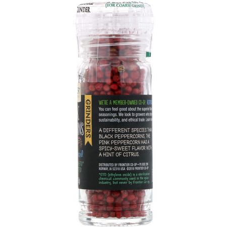Frontier Natural Products, Pink Peppercorns, 0.88 oz (25 g):فلفل, بهارات