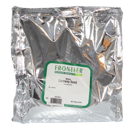 Frontier Natural Products, Whole Caraway Seed, 16 oz (453 g):البهارات ,الأعشاب