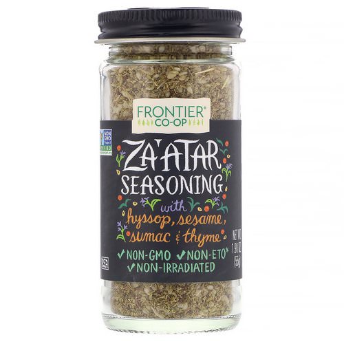 Frontier Natural Products, Za'atar Seasoning, 1.90 oz (55 g) فوائد