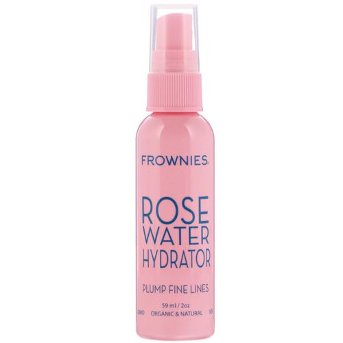 Frownies, Rose Water Hydrator Spray, 2 oz (59 ml) فوائد