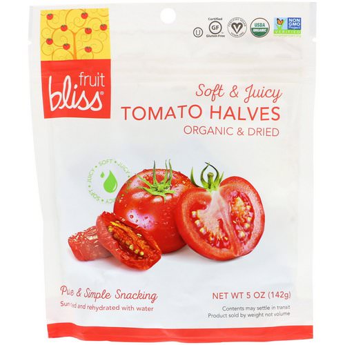 Fruit Bliss, Organic & Dried Tomato Halves, 5 oz (142 g) فوائد