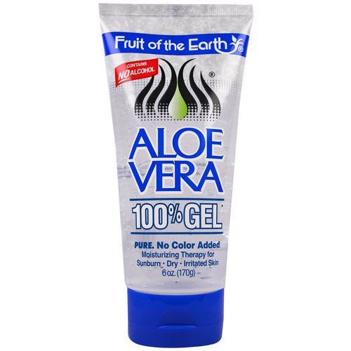 Fruit of the Earth, Aloe Vera 100% Gel, 6 oz (170 g) فوائد