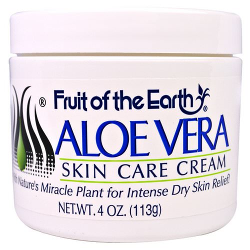 Fruit of the Earth, Aloe Vera Skin Care Cream, 4 oz (113 g) فوائد