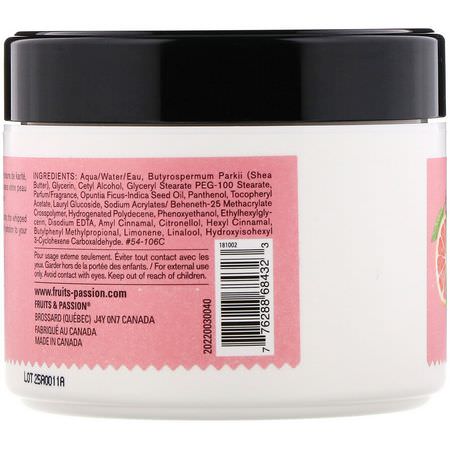 Fruits & Passion, ALO, Whipped Body Cream, Grapefruit Guava, 6.7 fl oz (200 ml):مرطب جسم, حمام