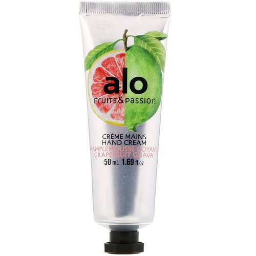 Fruits & Passion, ALO, Hand Cream, Grapefruit Guava, 1.69 fl oz (50 ml) فوائد