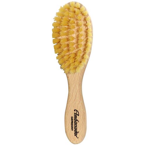 Fuchs Brushes, Ambassador Hairbrushes, Baby, Natural bristle Wood, 1 Hair Brush فوائد