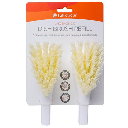 Full Circle, Laid Back 2.0, Dish Brush Refills, 2 Brush Refills فوائد