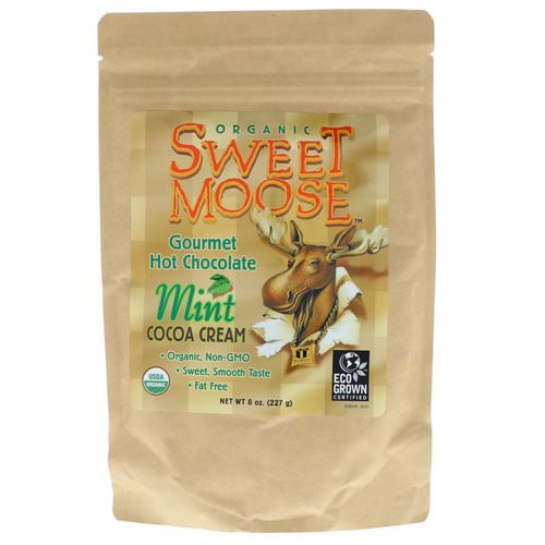 FunFresh Foods, Sweet Moose, Gourmet Hot Chocolate, Mint Cocoa Cream, 8 oz (227 g) فوائد