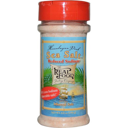 FunFresh Foods, The Real Food, Himalayan Pink Sea Salt, Reduced Sodium, 8.8 oz (250 g) فوائد