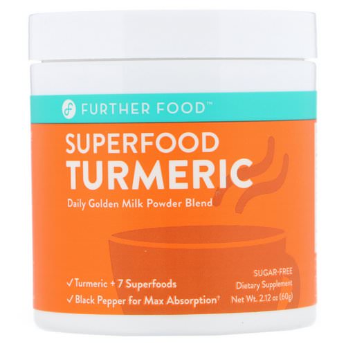 Further Food, Superfood Turmeric, 2.12 oz (60 g) فوائد