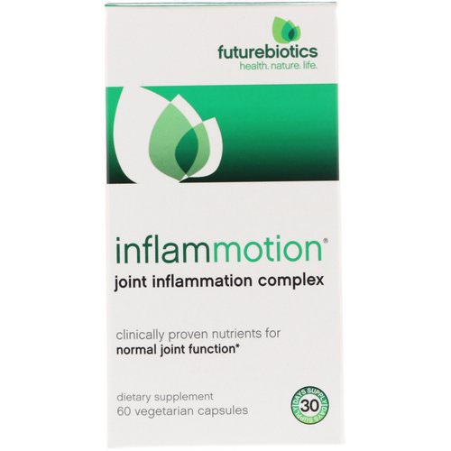 FutureBiotics, InflamMotion, Joint Inflammation Complex, 60 Vegetarian Capsules فوائد