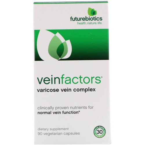 FutureBiotics, VeinFactors, Varicose Vein Complex, 90 Vegetarian Capsules فوائد