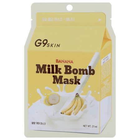 G9skin K-Beauty Face Masks Peels Hydrating Masks - أقنعة مرطبة, أقنعة K-جمال لل,جه, قش,ر, أقنعة لل,جه