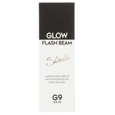 G9skin, Glow Flash Beam, 40 ml:Liquid Foundation, وجه