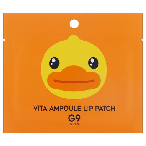 G9skin, Vita Ampoule Lip Patch, 5 Patches, 3 g Each فوائد
