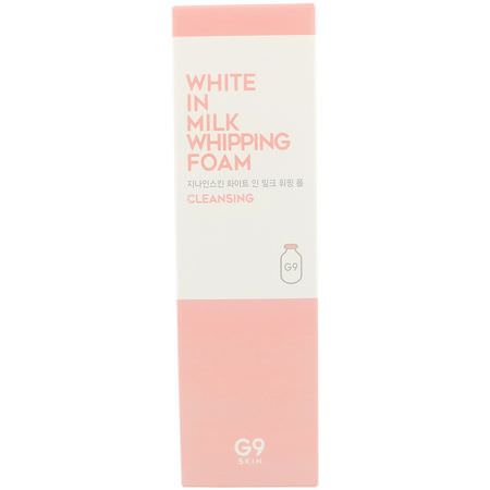 G9skin, White In Milk Whipping Foam, 120 ml:K-جمال تطهير الجسم, Scrub