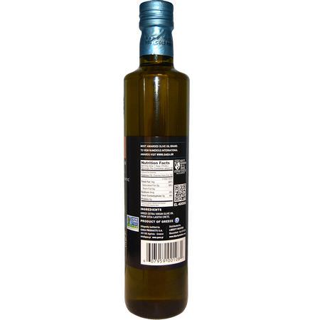 Gaea, Green & Fruity, Extra Virgin Olive Oil, 17 fl oz (500 ml):زيت الزيت,ن ,الخل