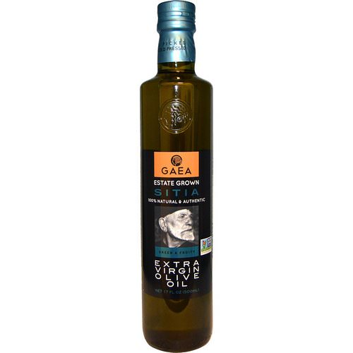 Gaea, Green & Fruity, Extra Virgin Olive Oil, 17 fl oz (500 ml) فوائد