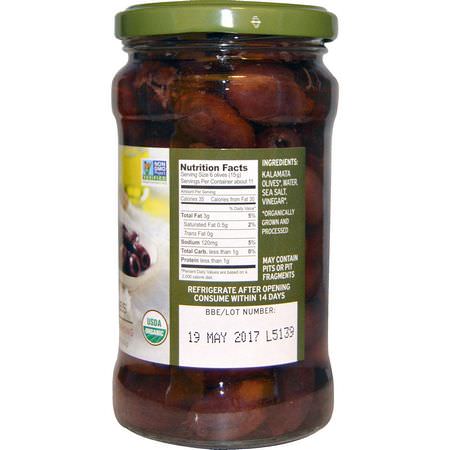 Gaea, Organic Pitted Kalamata Olives, 10.2 oz (290 g):زيت,ن, س,برف,د